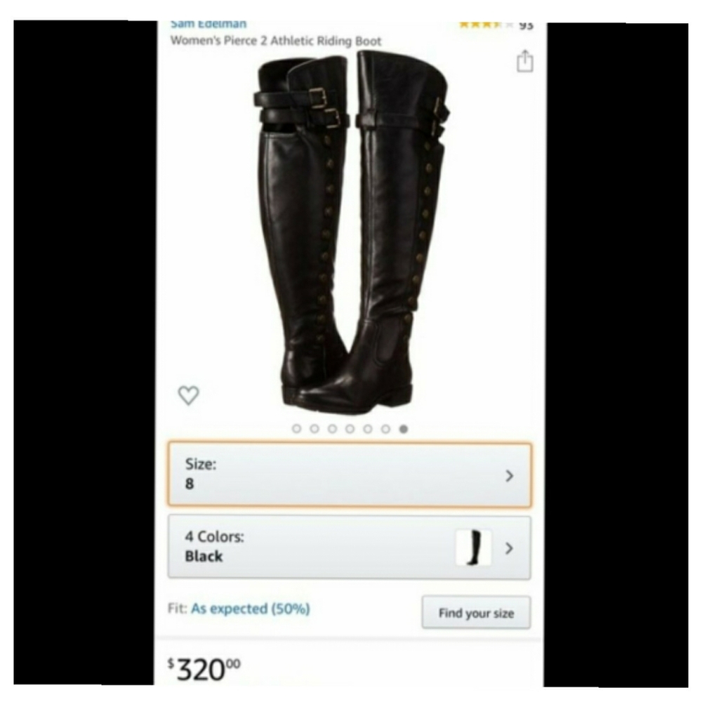 💥EUC Genuine Sam Edelman Leather Riding Boots - Picture 8 of 9